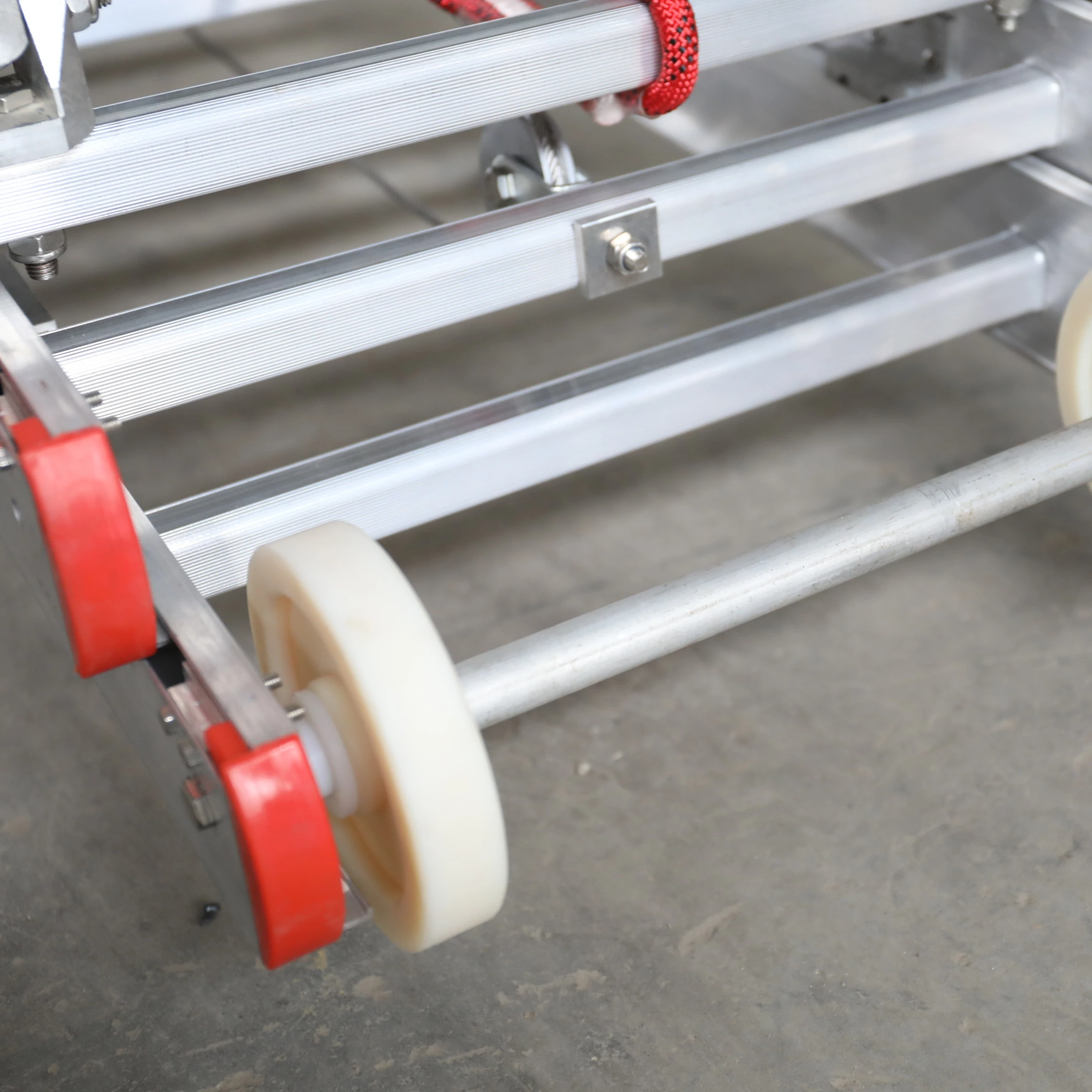 
High quality accident rescue aluminum folded safety ladder 