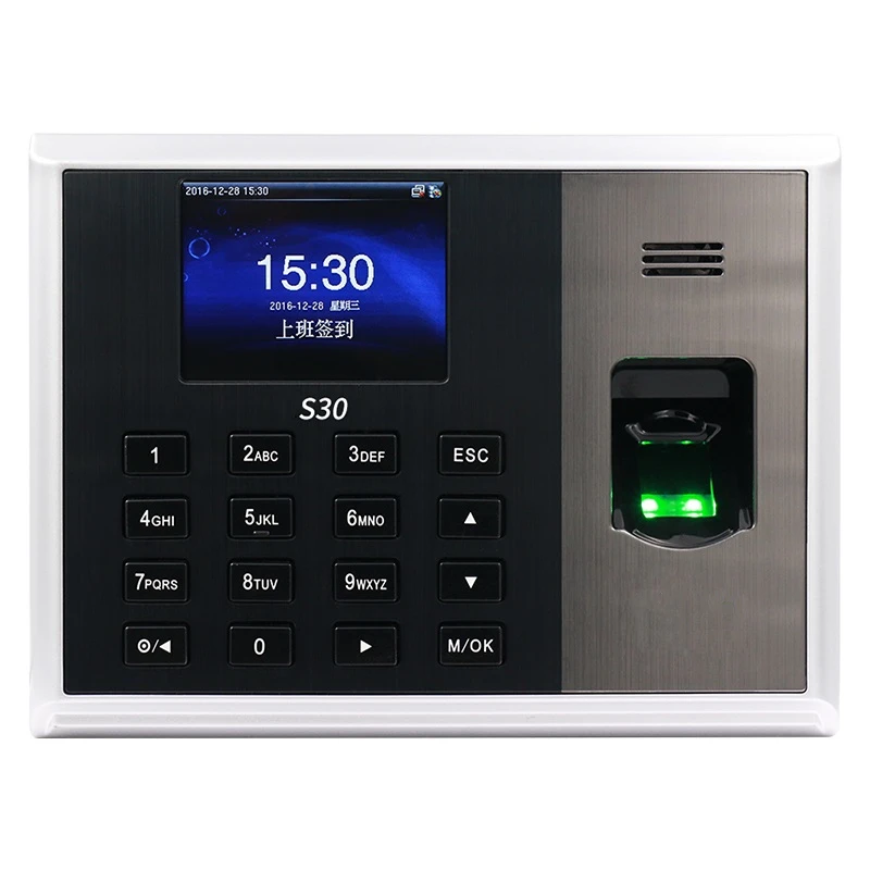 S30=UA300 Biometric Time Clock Fingerprint Time Attendance Recorder machine price UA300 Time Clock mahine