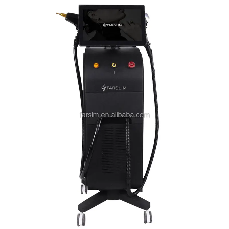 Platinum 2023 Big Power 1600w 2in1 808 Triple wave diode Titanium laser hair removal machine Picosecond Tattoo Removal machine