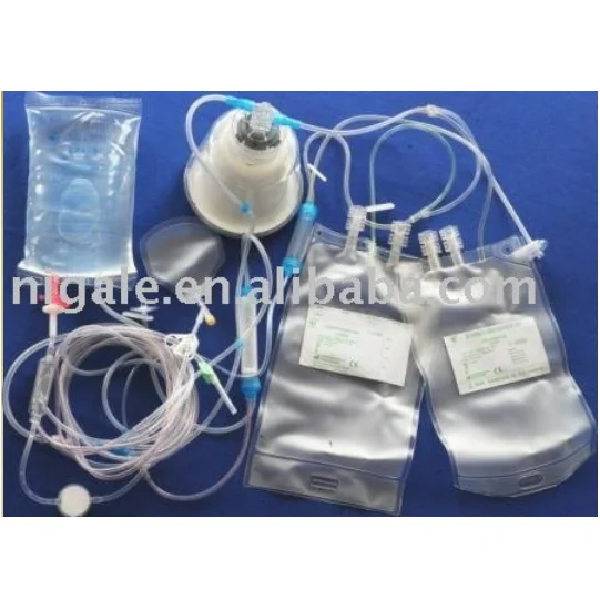 Disposable Sterilized Platelets Apheresis Kit Blood Components Collection Set