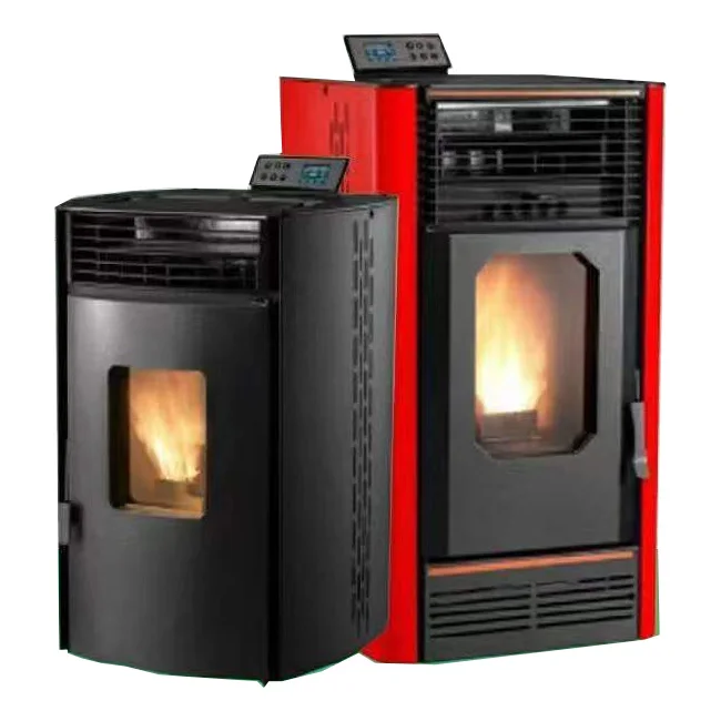 DB BOILER hot wind biomass pellet true fire room heating stove