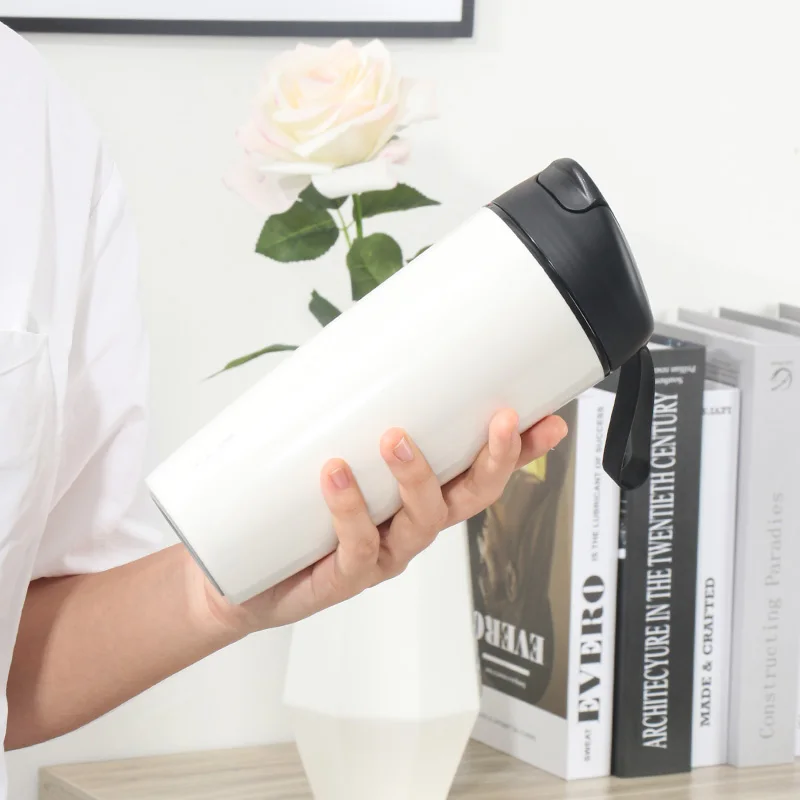 New designed thermos with large capacity coffee and waterbottle  hand carry belt bottle