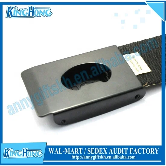 GRS SEDEX 4P Factory Customize Widely use rectangular metal bottle opener design parts Belt buckle metal bag buckle