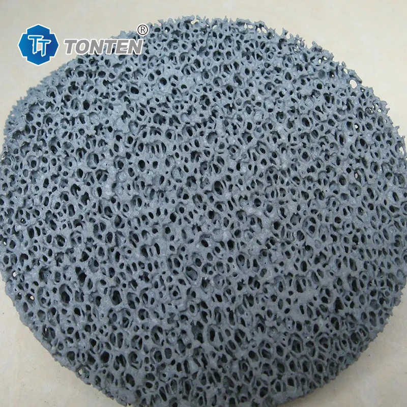 Excellent Ceramic Foam Filter For Lead Casting Heat Resistant Coating Protect Filter Integrity