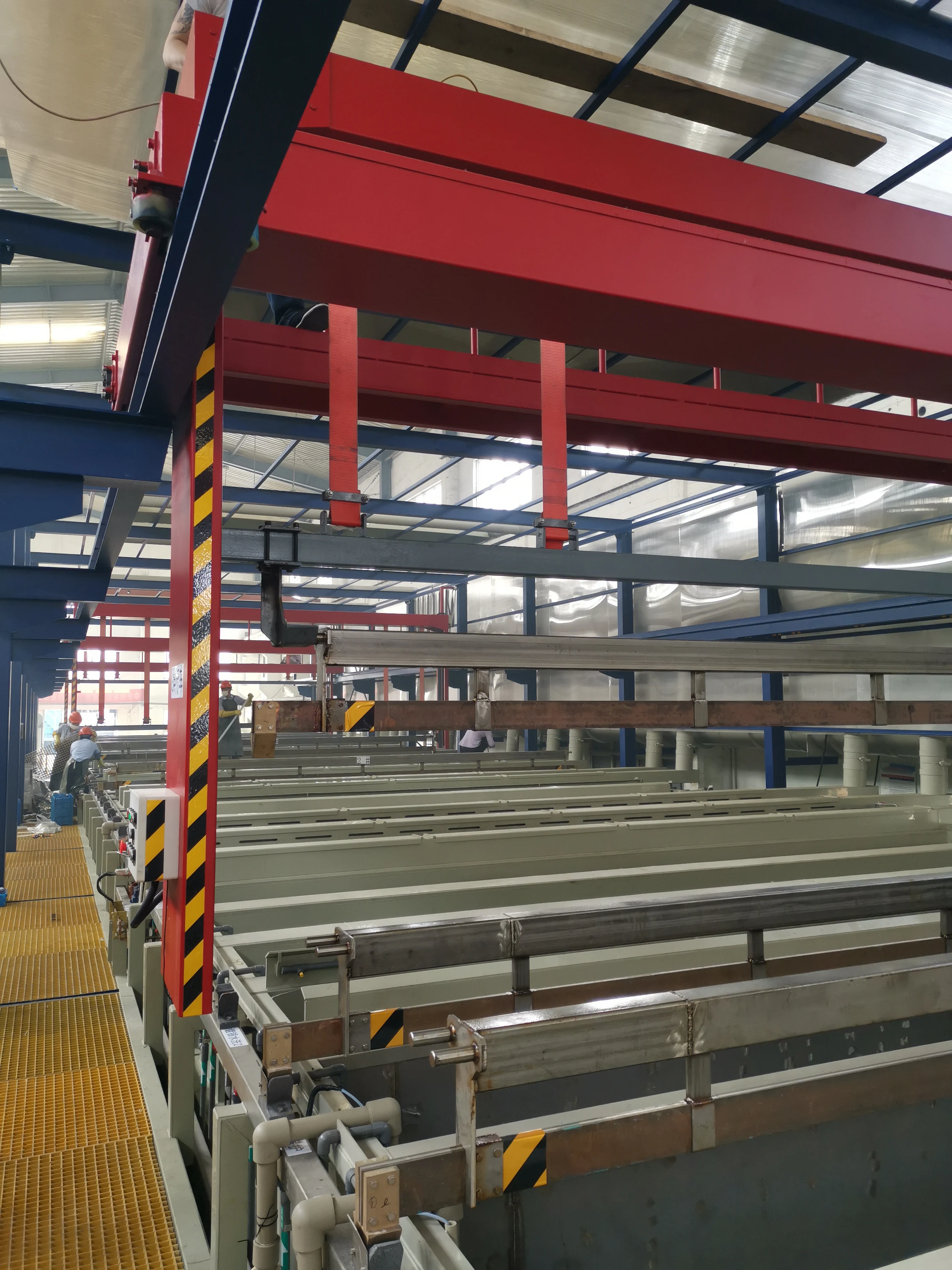 full closed automatic Plating Production Line for Metal Parts Electreoplating