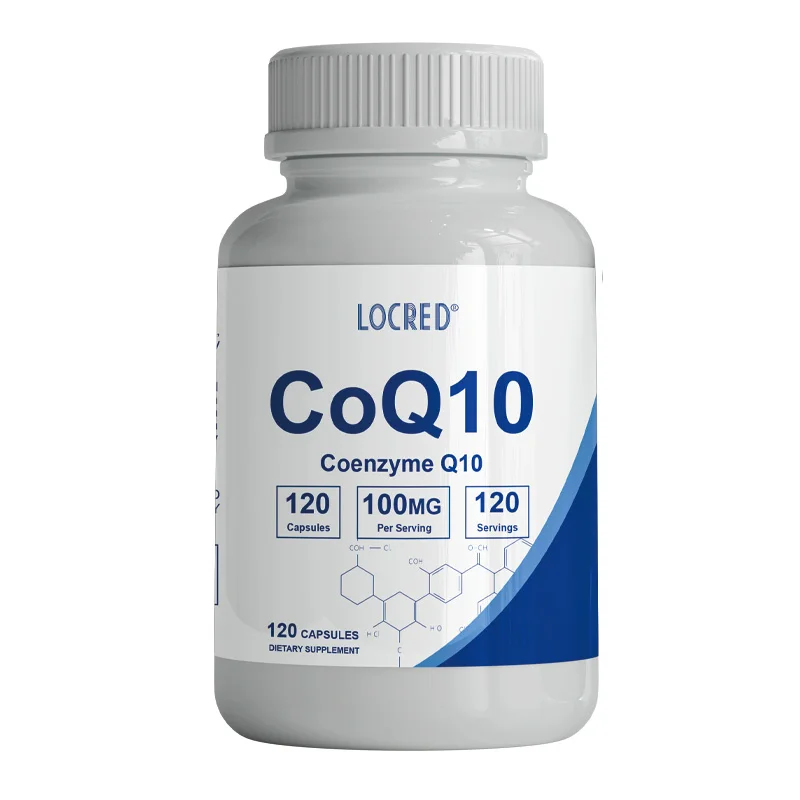 Wholesale OEM OBM Factory CoQ 10 Capsules Unflavored Coenzyme Q10 Dietary Supplement for hard capsule adult