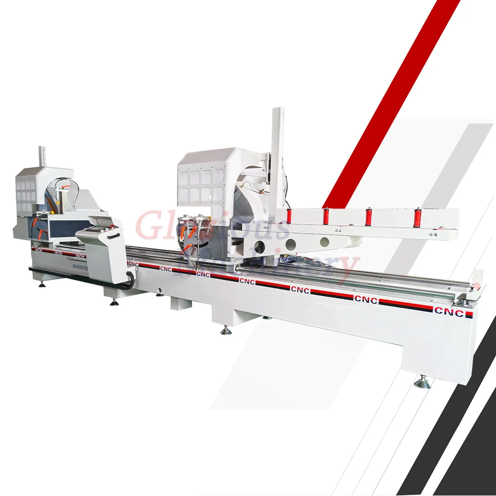 Two Head Angles Cutting Saw Pvc And Aluminum Window Aluminum Frame Double Head Cutting Saw Machine