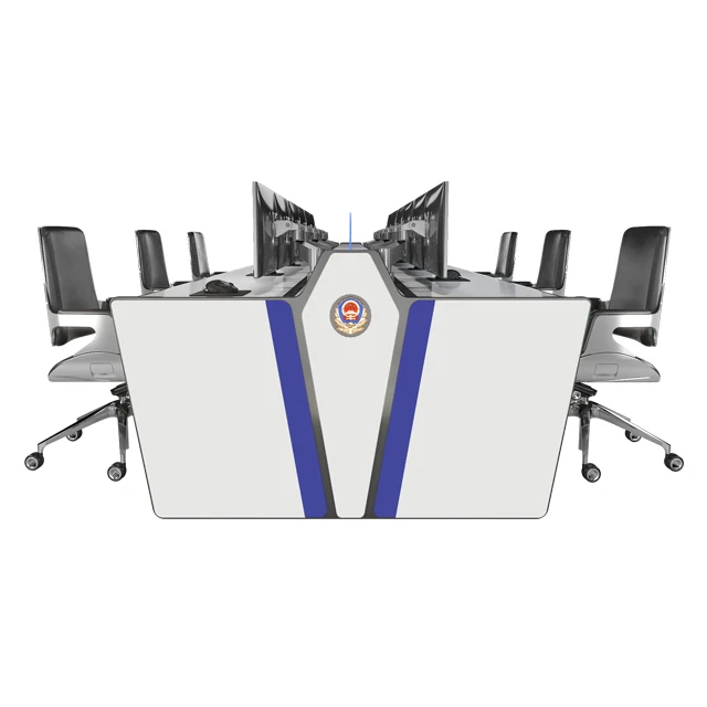 Лабораторный стол с ногами в форме улитки три или более человек центр контроля стол на платформе диспетчерской номер компьютерный стол