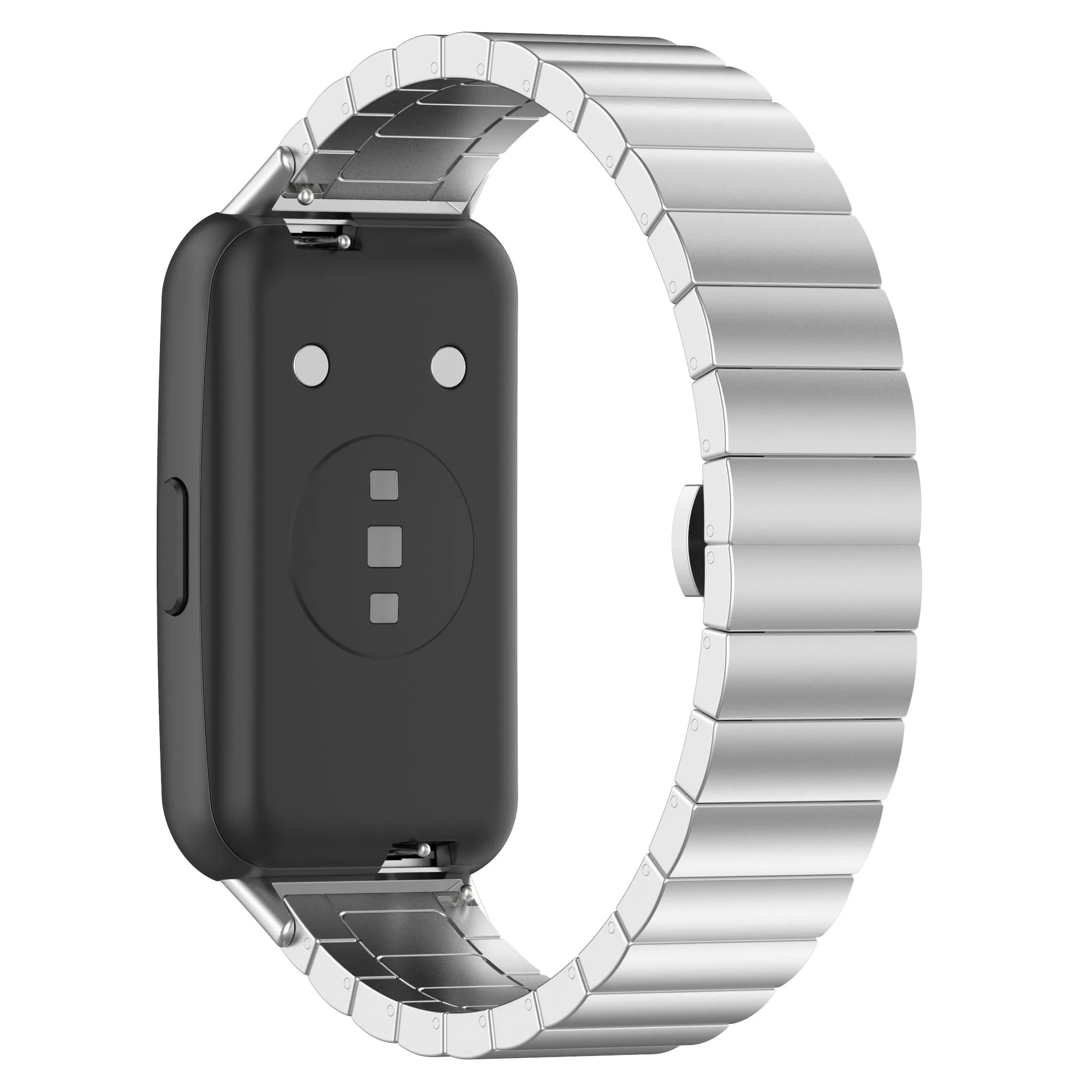 Роскошный металлический ремешок из нержавеющей стали для Huawei Band 7 6 pro One Link браслет смарт-часов