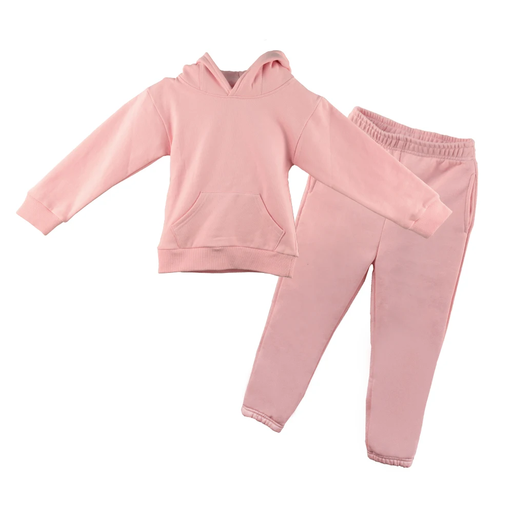 
Wholesale Children Clothing Set Casual Cotton Hoodie Pants Suits Kids Boys Sports Suit 