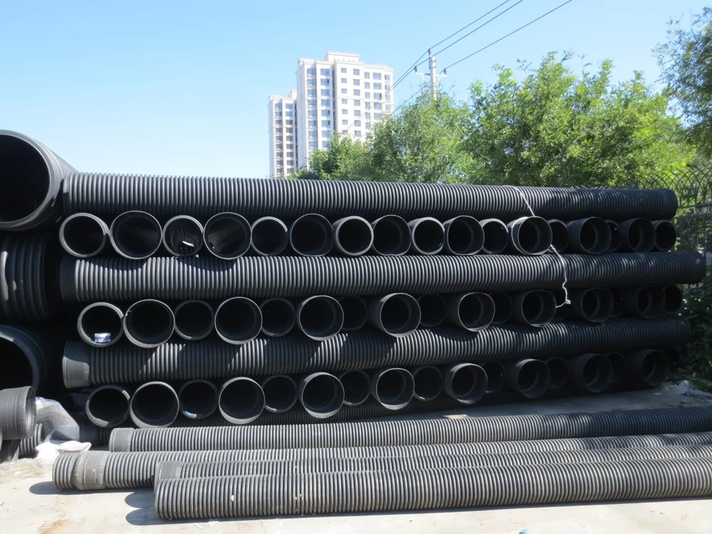 China Manufacture Pipe Supplier Corrugated HDPE Culvert Pipe Manufacturer factory price