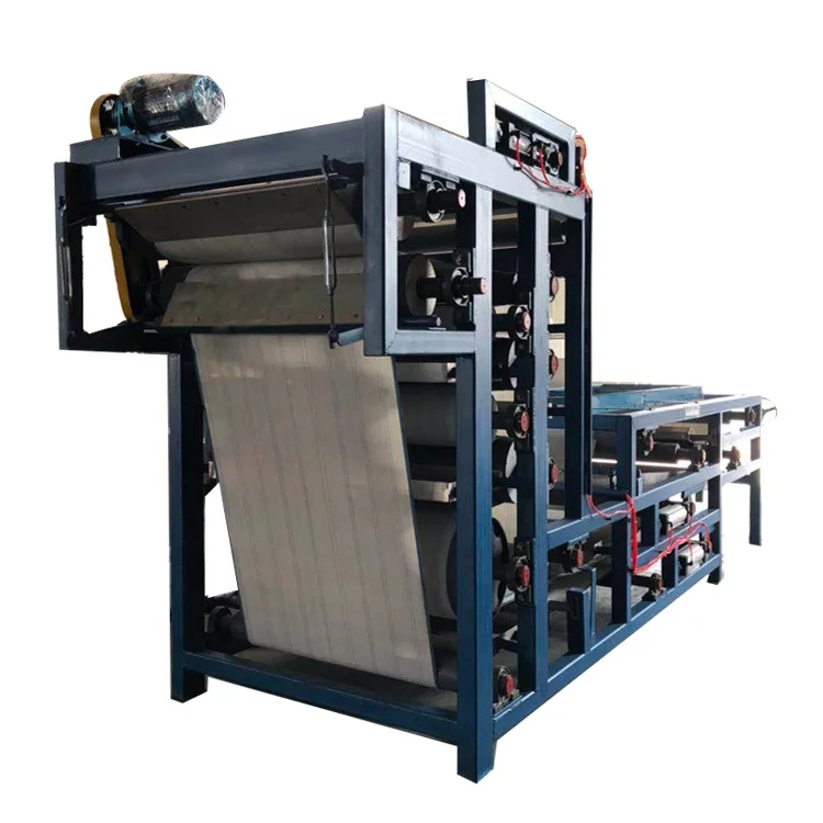 Высокое качество автоматическая очистка Осадка Сточных вод фильтр пресс машина дизайн