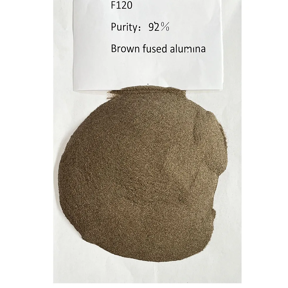 Sand blasting brown corundum mineral alumina molten alumina brown abrasive sand