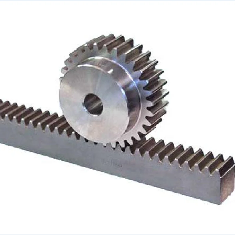 
OEM High Precision Forged Steel Straight toothed Gear Rack and Pinion 