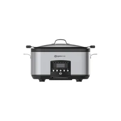 ЖК-дисплей 6Q большой емкости Семейный Размер Мульти Мультиварка deluxe нержавеющая сталь электрическая мульти плита