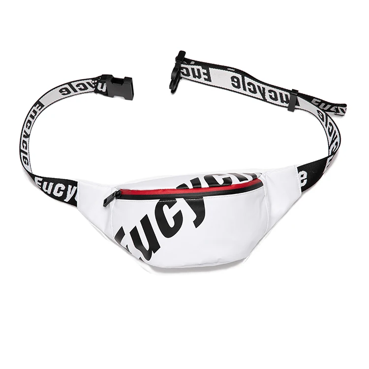 Custom logo acceptable wholesale fashion adjustable belt travel sport unisex waterproof fanny pack