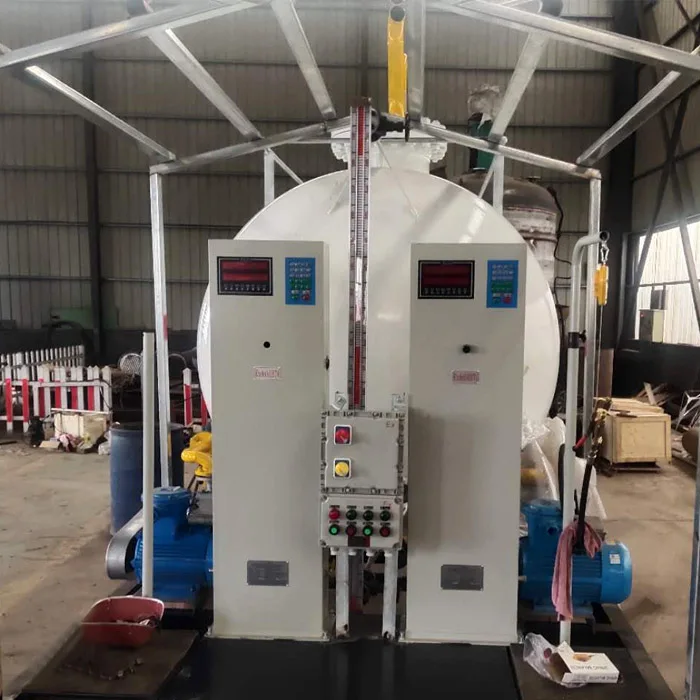 Бак сжиженного углеводородного газа полная портативная заправочная станция