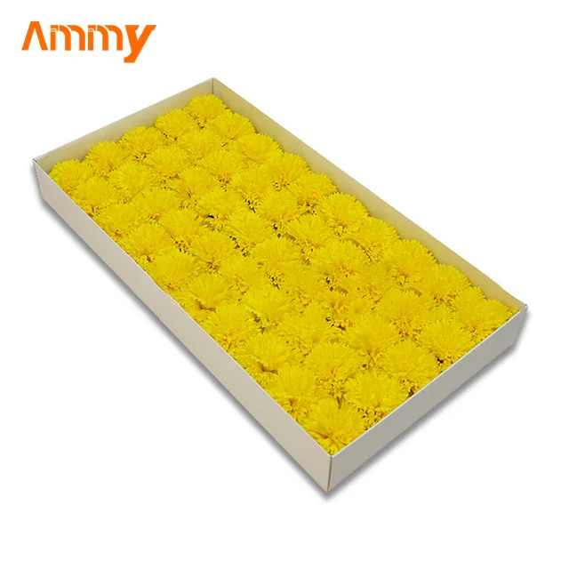 Ammy Factory hot sale Carnation soap flower head soap flower to send teacher elder bouquet gift box diy material