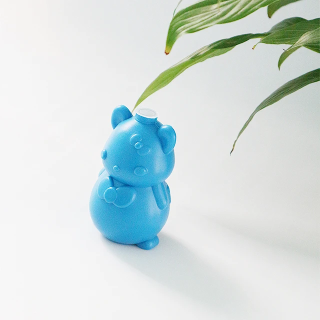 Trending hot products toilet cleaner bear toilet bowl cleaner Blue bubble toilet cleaner
