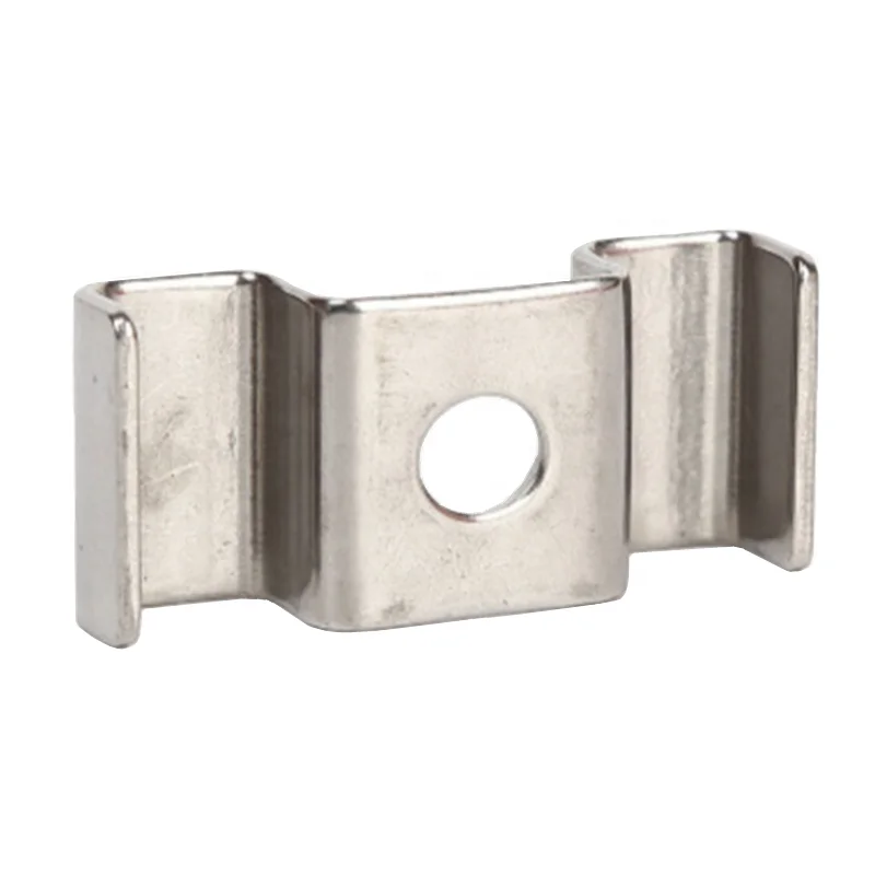 Precision Sheet Metal Bending Laser Cutting Aluminum Stainless Steel Custom Sheet Metal Fabrication Wall U Bracket