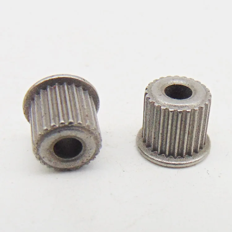 Buy custom made micro pinion small tooth wheel metal pulley timing belt gear