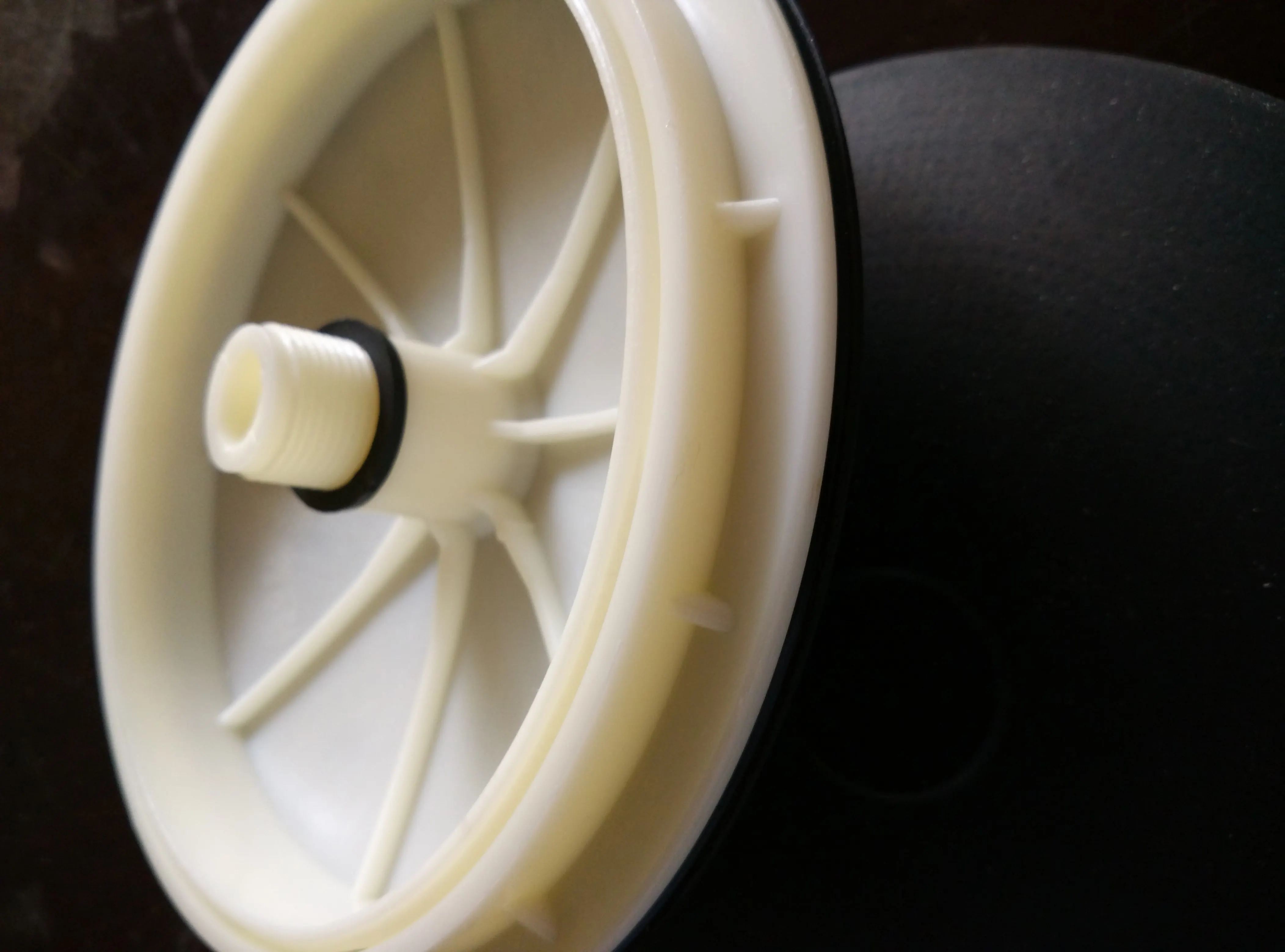 Disc aerator Microporous thickening aeration head Oxygenation sewage treatment aeration disc Silicone diaphragm diffuser