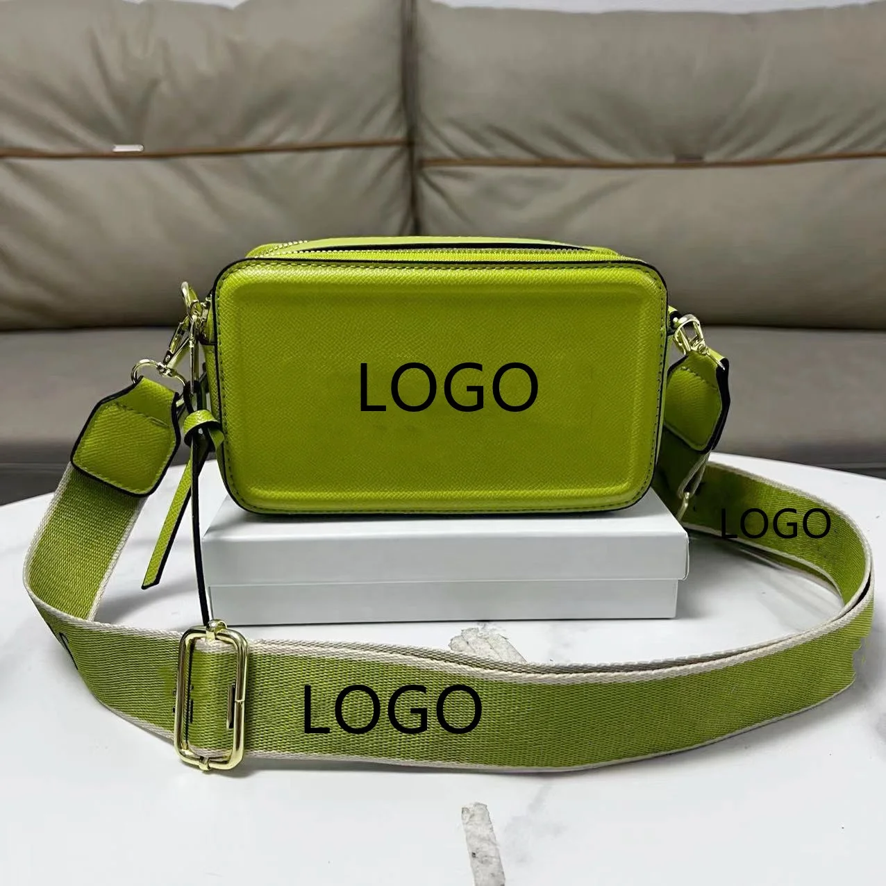 Fashion Mexico women purse handbag solid color faux leather ladies bag with bear