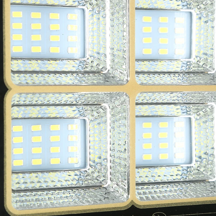KEMOS Best Quality Ip66 Waterproof Outdoor Square Lighting SMD 30w 60w 100w 200w 300w LED Solar Flood Lamp