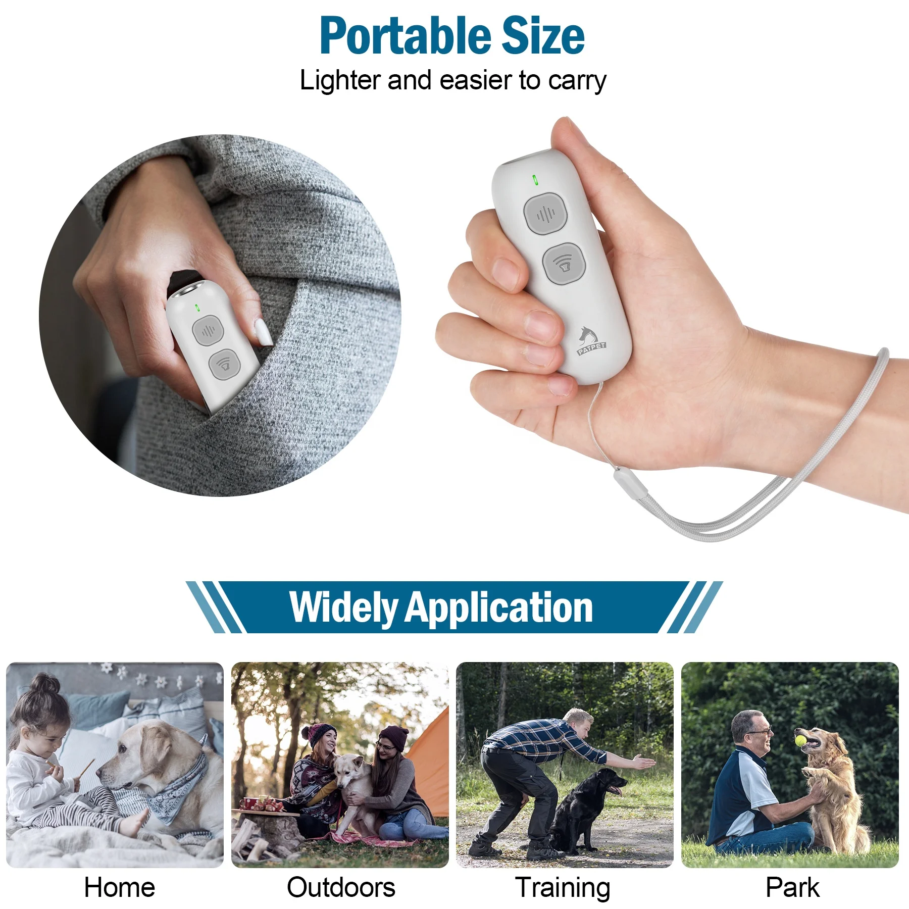 Patpet Pet Ultrasound Ultrasonic Cat And Dog High Quality Ultrasonic Cat Repeller