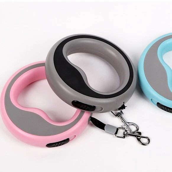 Factory Direct colorful light leash rop retractable dog leash
