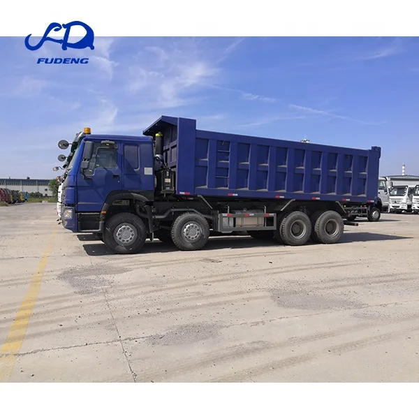 China sinotruck Euro II used Sino 375  8x4 dump tipper trucks Howo trucks sale in good price