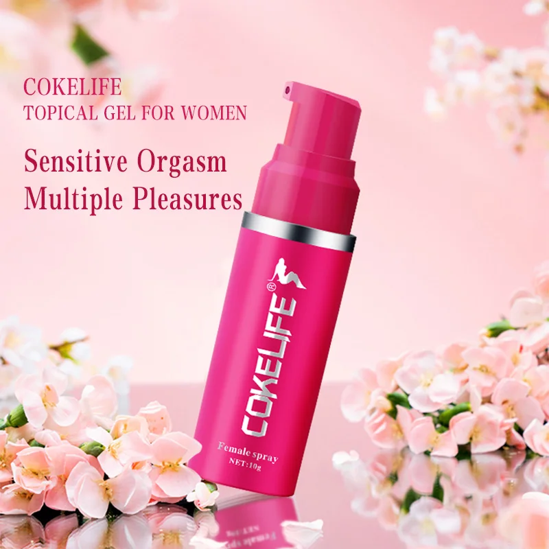 CokeLife OEM Women Sexual Stimulant Enhancement Vaginal Lubricants 10ML Excitant Liquid Exciting Essential Oil For Women Sex