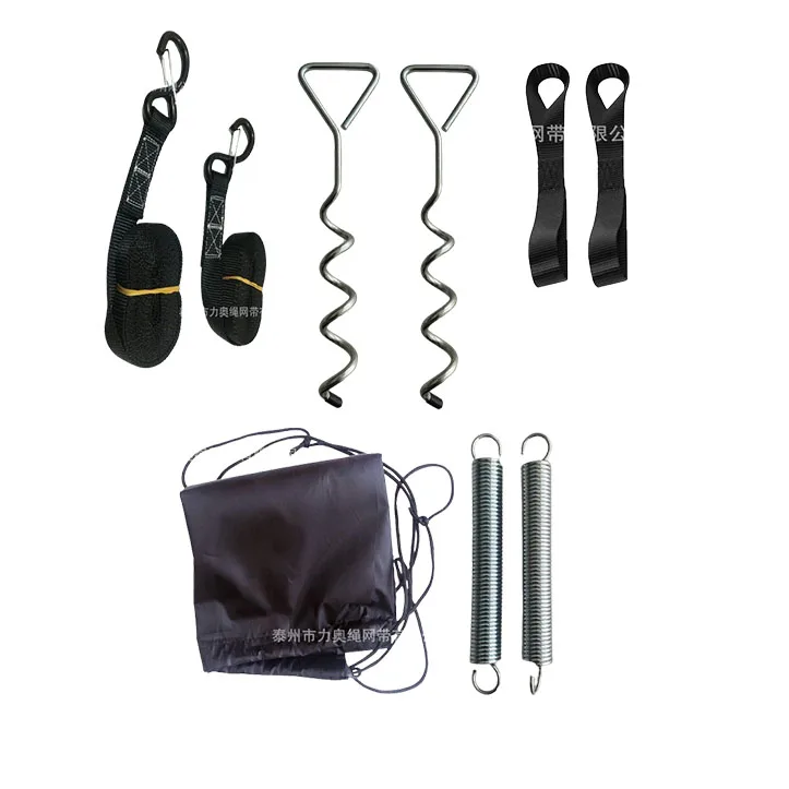 RV awning Anchors Kits,Heavy Duty Tie Down System,Give a Greater Span of Anchorage to Be Safer,Non-Rust