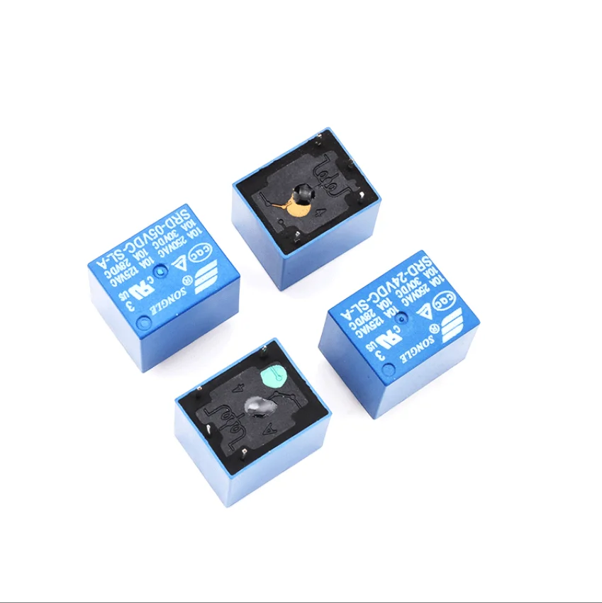 Good Quality  Relay SRD-03/05/09/12/24/48VDC-SL-A - SL-C 4-pin 5-pin T73