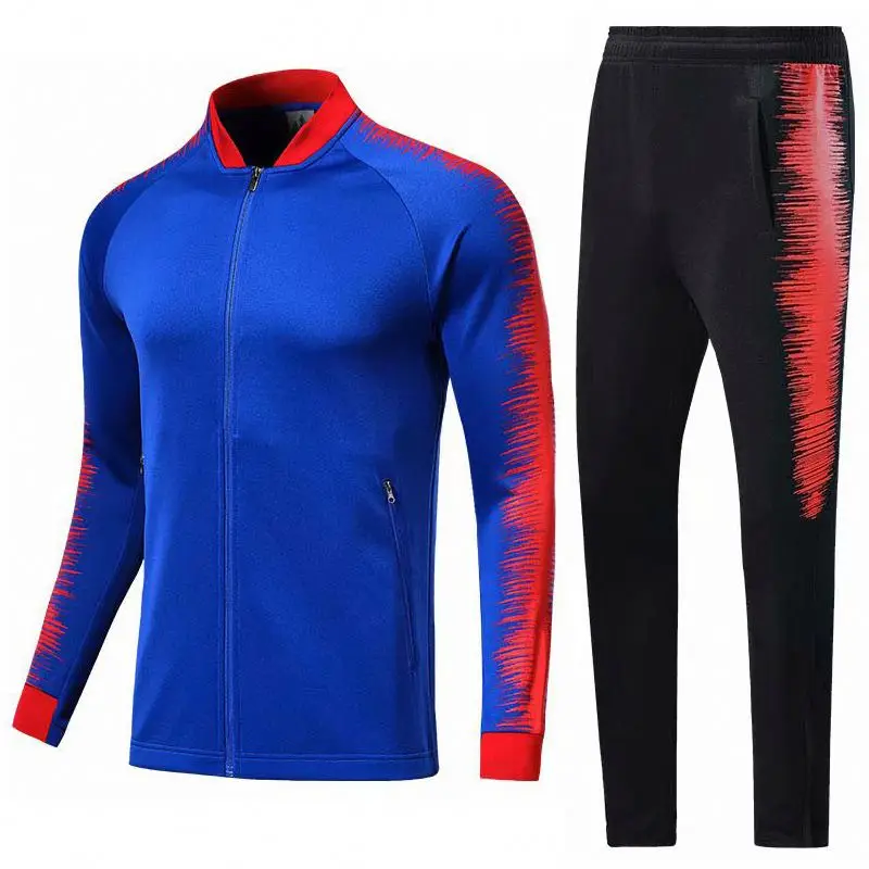 
Hot sale good quality from China Soccer Sets Football Running Jackets & Pants Men Football Training Suit for men 