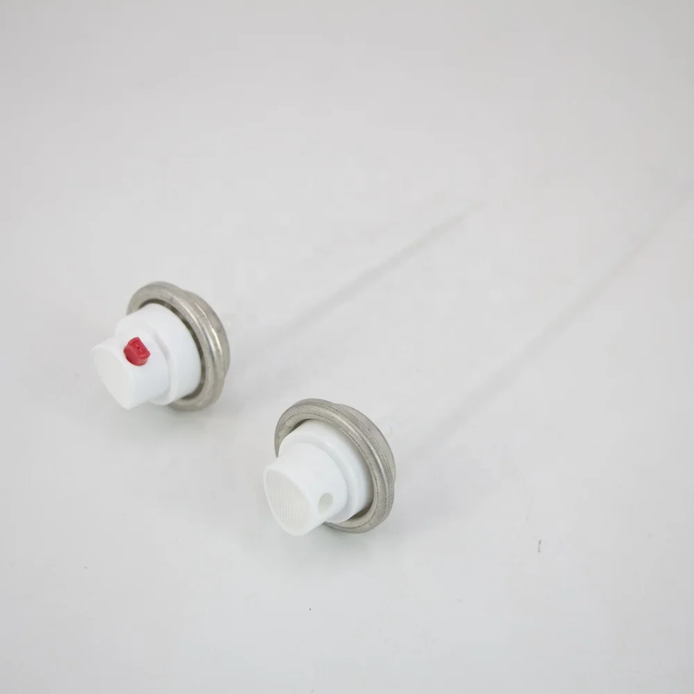 Cosmetic packaging Aluminum Tin Can Spray Aerosol Valve and Actuators For Aerosol Can