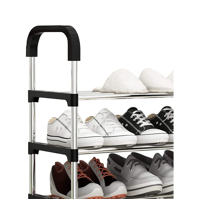 Wholesale Non-woven folding fabric shoe cabinet storage organiser closet organizer shoe rack living room furniture