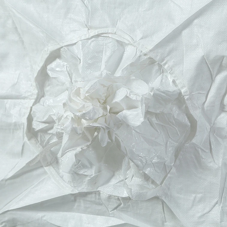 Factory 1 Ton Jumbo Bags Fibc Big Bulk Bag Top Fill Skirt Flat Bottom Food Grade Flat Bottom 1500kg 1000kg Super Sack