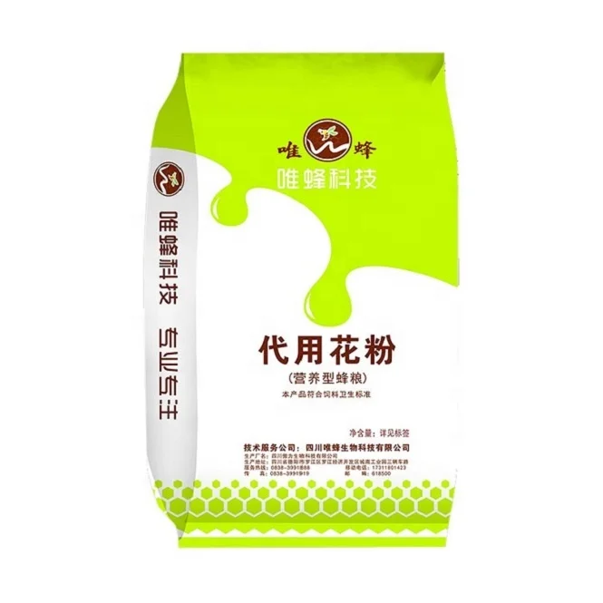 High Quality White and Green Powder Practical Professional Honey Propolis Pollen Alternatives for Bee