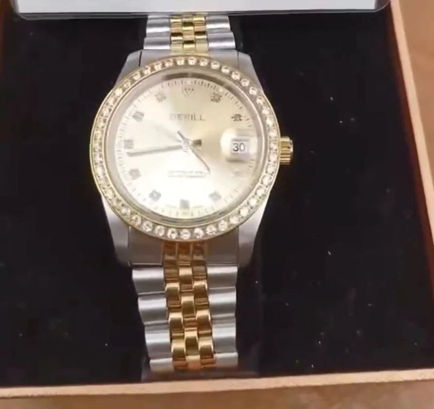 Luxury design new men watch waterproof 316 stainless steel movement automatic mechanical watch for men