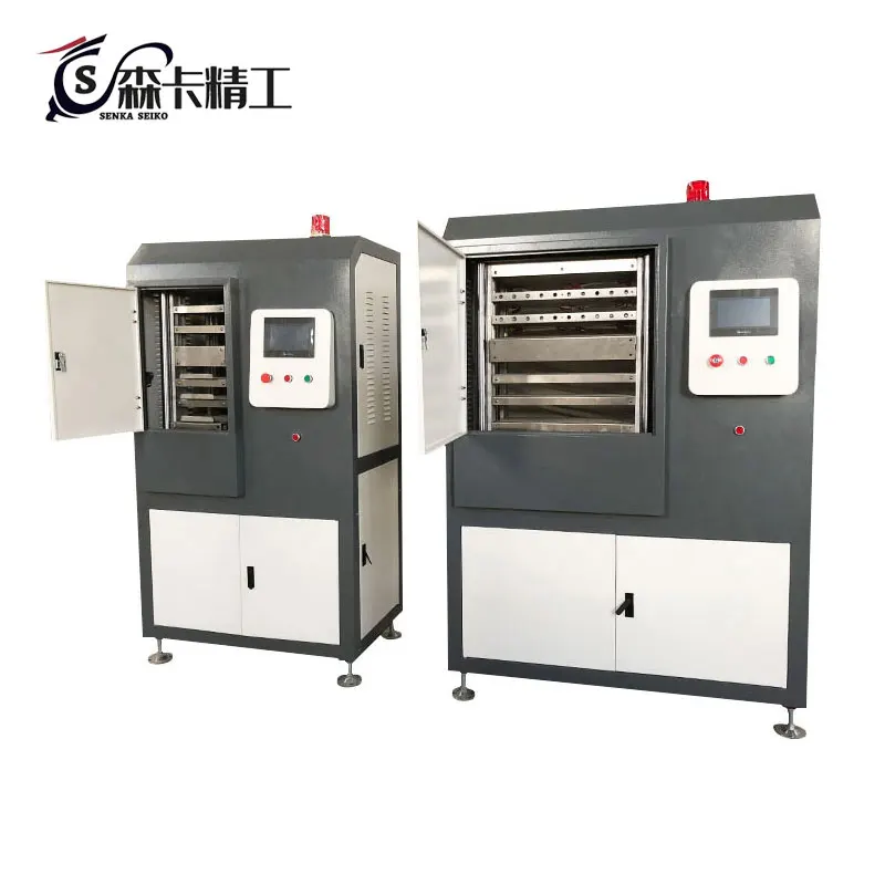 Hydraulic 3 Daylights A3 3*8 Layout RFID Card All Plastic Card Heat Press Laminator Machine