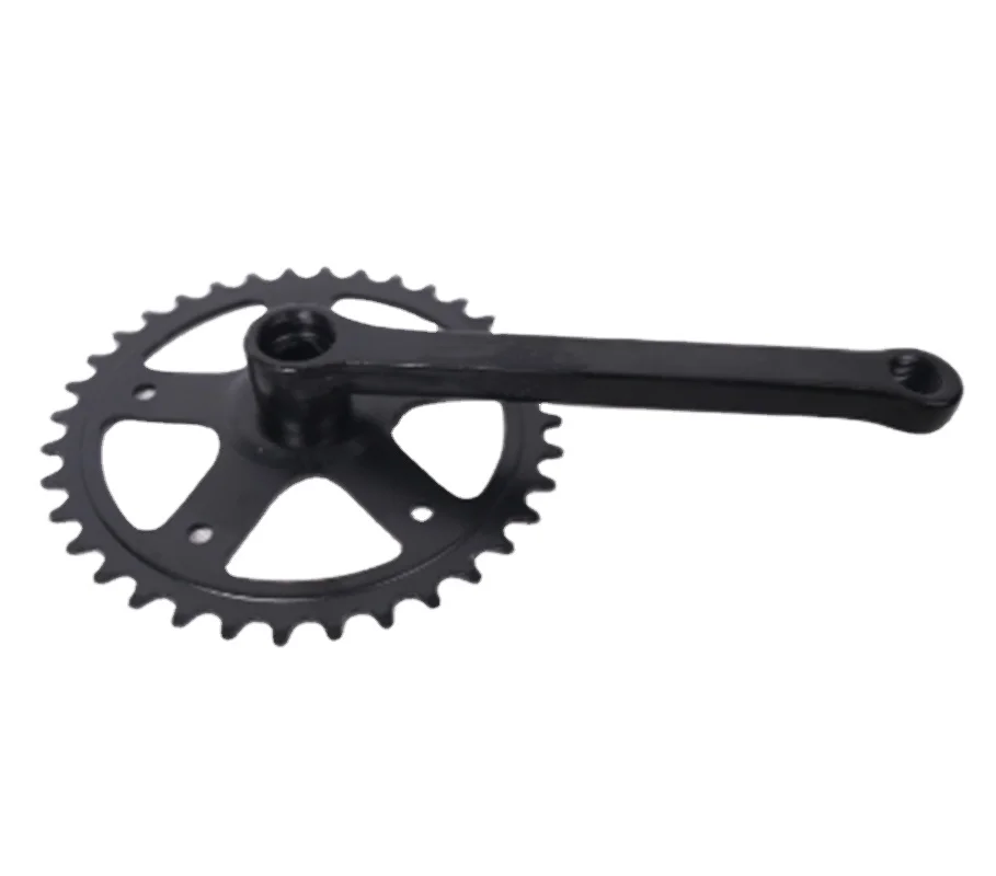 Customized Industries Bike Crank Set Alloy Chanihweel Crank for BMX Cruisers Mountain Bikes Road Bicycles