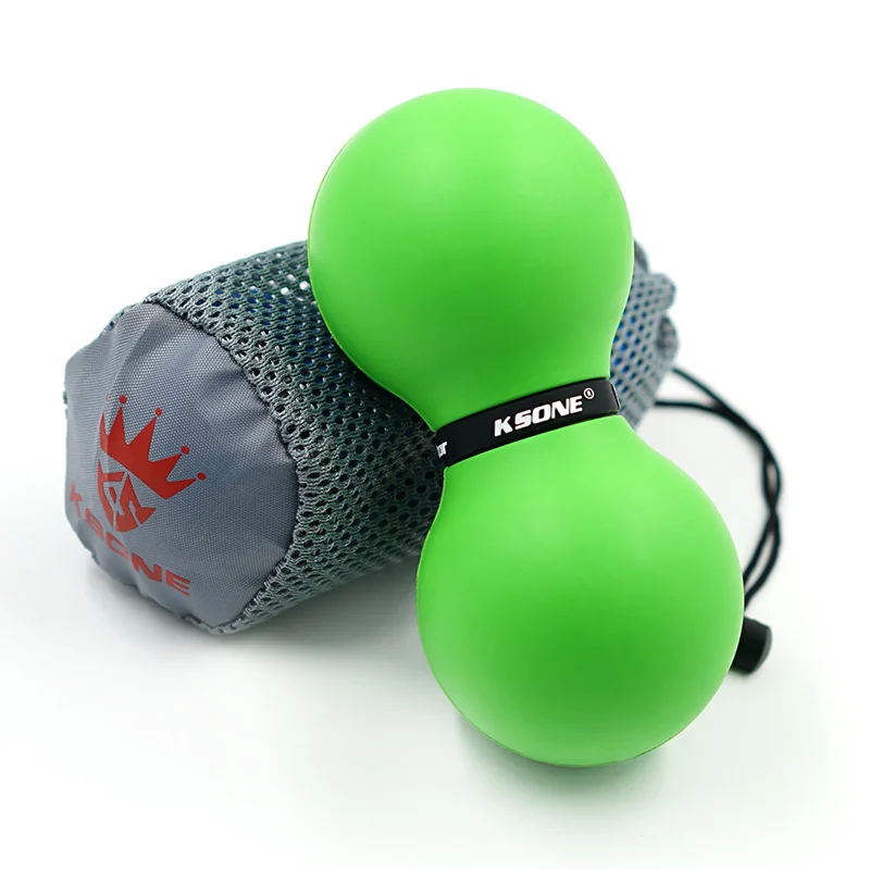Hot Selling Myofascial Release Tools Natural Rubber Peanut Massage Ball