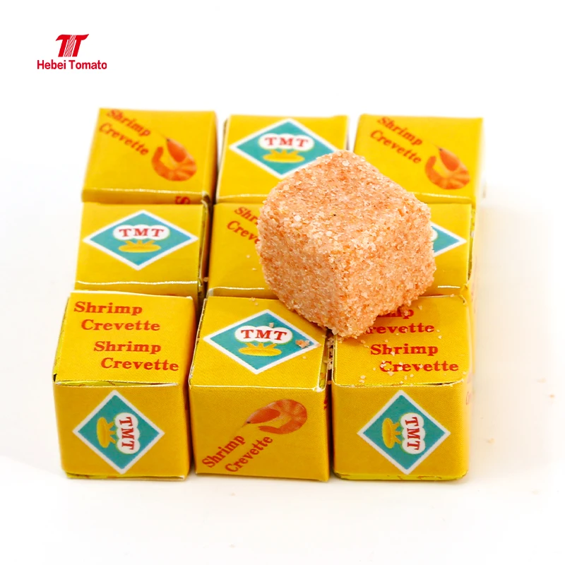 Hot Sell 4G 10G 12G Shrimp Flavor Soup Cube with Free Sample