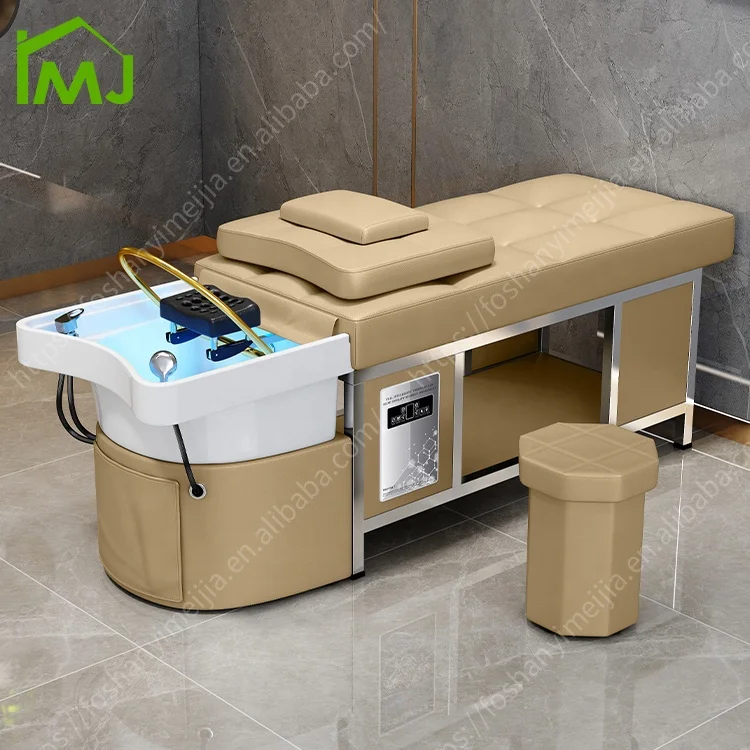 Factory customization Salon thai massage hair wash table head spa shampoo bed