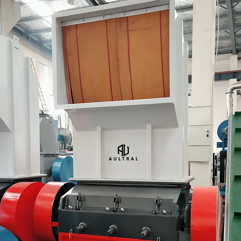 Manufacture Heavy-duty Plastic Crusher PVC Pipe Crushing Machine Waste Rubber Plastic Crusher