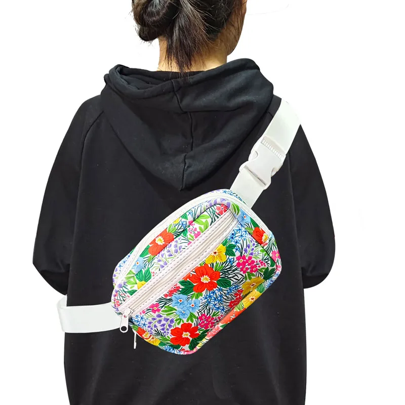 Multi-function Neoprene Convertible Running Belt Waist Bags For Women