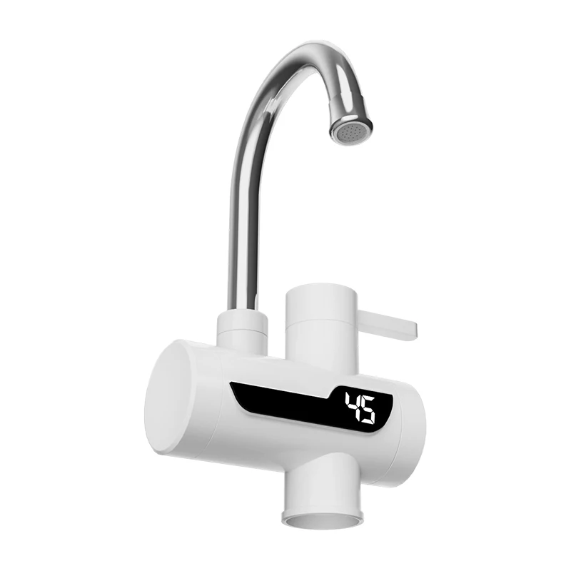 Electric Instant Water Heater Faucet Plastic Kitchen and Bathroom Basin Sink for Household and Hotel Shower Usage