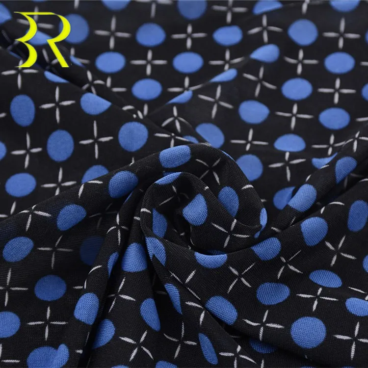 
Rainbow Textile 118D FDY Plain Knitting Printed High Target Fabric for Nightdress 