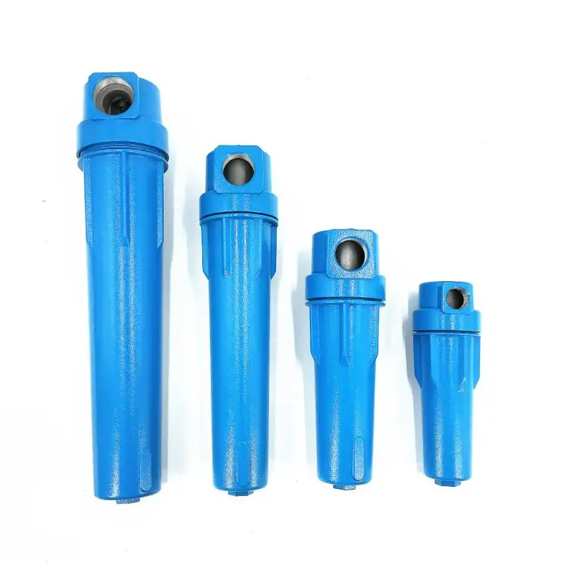 1.5M3/min  Industrial compressed air filter with differential gauge